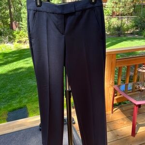 Theory navy dress capri pants size 4.